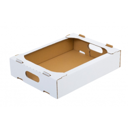Karton pudełko tacka na ciasto pączki 30x40x7